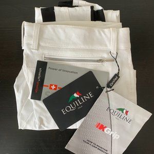 Equiline Ash Breeches IT-44 White BRAND NEW W/TAGS